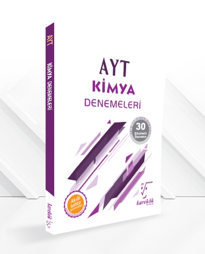 AYT Kimya Denemeleri 30'Lu Karekök Yayınları