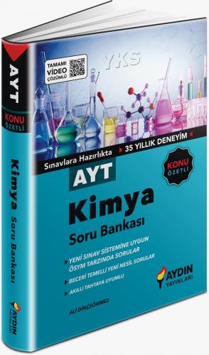 AYT Kimya Konu Özetli Soru Bankası Tamamı Video Çözümlü Aydın Yayınlar