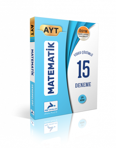 AYT Matematik 15'Li Branş Denemesi (Çözümlü) Paraf Yayınları