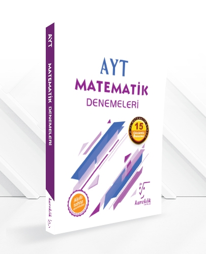 AYT Matematik Denemeleri 15'Li Karekök Yayınları
