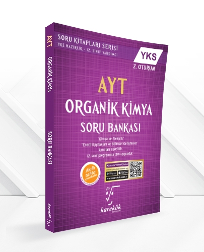 AYT Organik Kimya Soru Bankası Karekök Yayınları AYT Organik Kimya Soru Bankası Karekök Yayınları