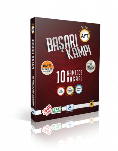 AYT Sayısal Başarı Kampı 10 Hamlede Başarı Paraf Yayınları