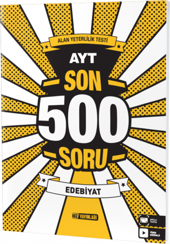2022 Hız Yayınları Ayt Son 500 Soru Edebiyat