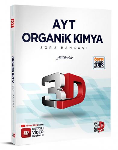 3D Yayınları AYT Organik Kimya Soru Bankası 3D Yayınları AYT Organik Kimya Soru Bankası