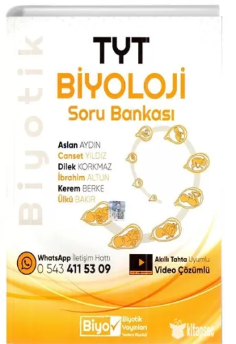 BİYOTİK YAYINLARI TYT BİYOLOJİ SORU BANKASI BİYOTİK YAYINLARI TYT BİYOLOJİ SORU BANKASI