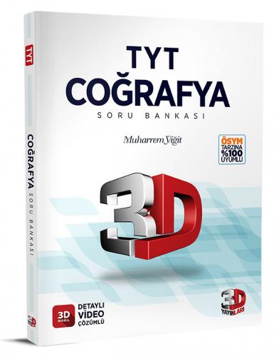 3D Yayınları TYT Coğrafya Soru Bankası Tamamı Video Çözümlü Muharrem Y 3D Yayınları TYT Coğrafya Soru Bankası Tamamı Video Çözümlü Muharrem Y