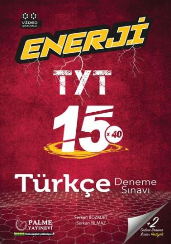 Enerji TYT 15 Türkçe Deneme Sınavı Palme Yayınları