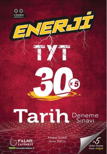 Enerji TYT 30 Tarih Deneme Sınavı Palme Yayınları