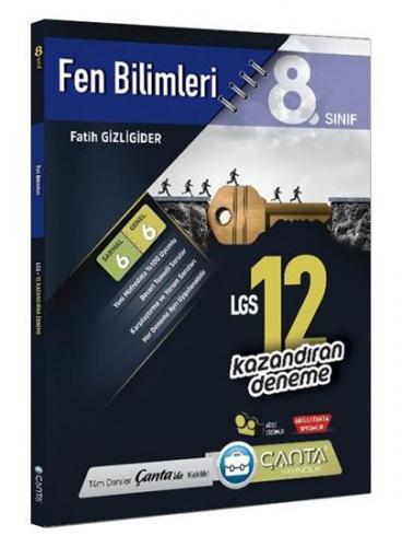 8. Sınıf – Fen Bilimleri – LGS 12 Deneme Sınavı Çanta Yayıncılık