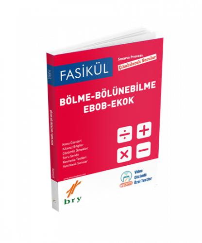 Matematik Bölme-Bölünebilme-Ebob-Ekok Fasikül Birey Yayınları Matematik Bölme-Bölünebilme-Ebob-Ekok Fasikül Birey Yayınları