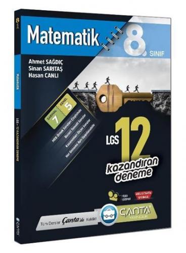8. Sınıf – Matematik – LGS 12 Deneme Sınavı Çanta Yayıncılık