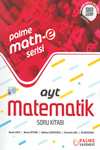 Math-E Serisi AYT Matematik Soru Kitabı Palme Yayınları