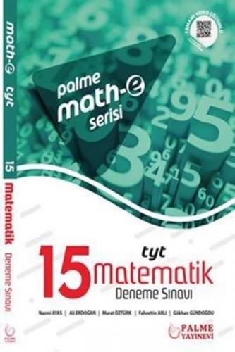 Math-E Serisi TYT Matematik 15 Deneme Sınavı Palme Yayınları
