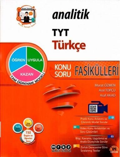2022 Merkez Yayınları TYT Türkçe Analitik Konu Anlatımlı Soru Bankası Fasikülleri