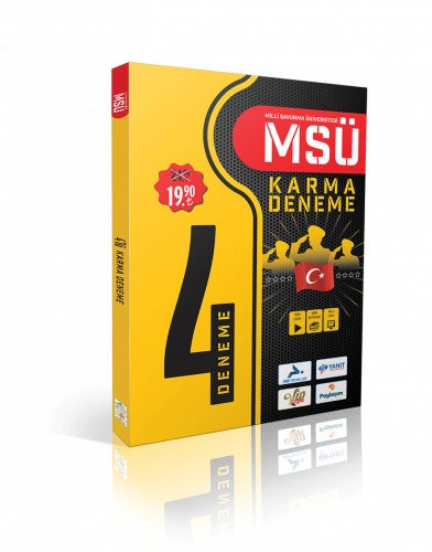 Msü(Milli Savunma Üniversitesi) Karma Denemeleri Yanıt Yayınları