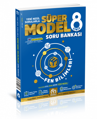 8. Sınıf Fen Bilimleri Süper Model Soru Bankası Model Eğitim Yayınları