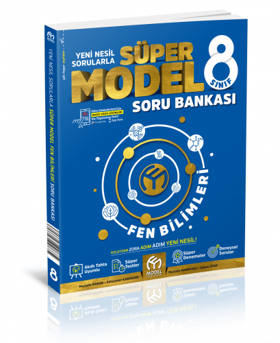 8. Sınıf Fen Bilimleri Süper Model Soru Bankası Model Eğitim Yayınları 8. Sınıf Fen Bilimleri Süper Model Soru Bankası Model Eğitim Yayınları