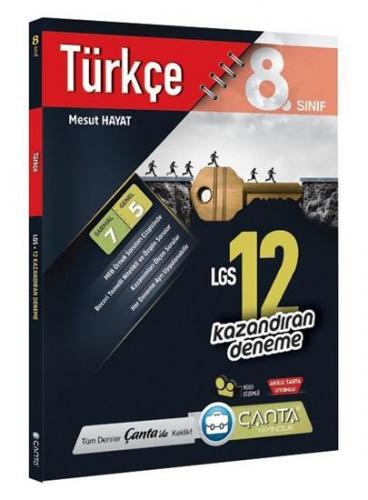 8. Sınıf – Türkçe – LGS 12 Deneme Sınavı Çanta Yayıncılık