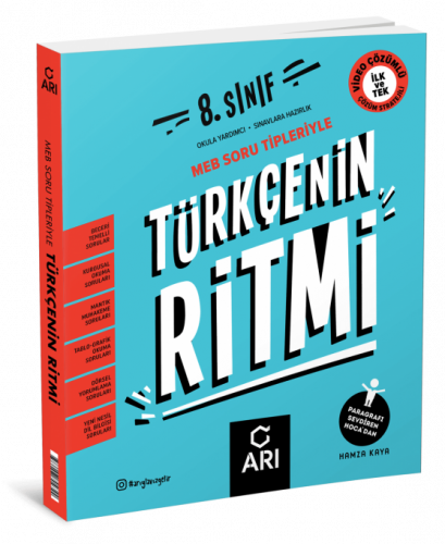 Türkçenin Ritmi 8. Sınıf Arı Yayıncılık