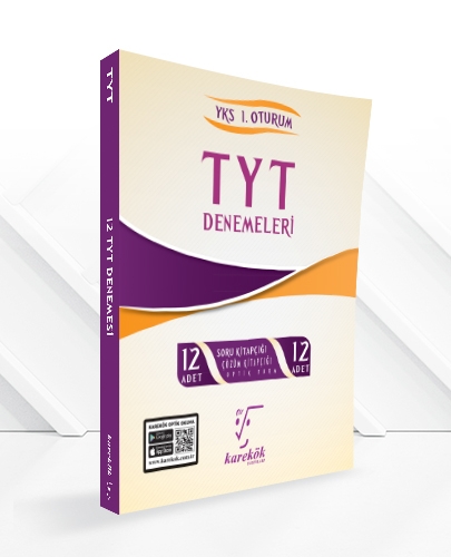 TYT 12'Li Çözümlü Deneme Seti Karekök Yayınları