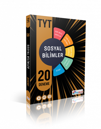 TYT 20 Sosyal Bilimler Branş Denemesi Video Çözümlü Köşebilgi Yayınlar
