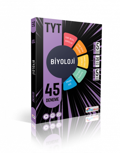 TYT 45 Biyoloji Branş Denemesi Video Çözümlü Köşebilgi Yayınları