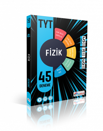 TYT 45 Fizik Branş Denemesi Video Çözümlü Köşebilgi Yayınları