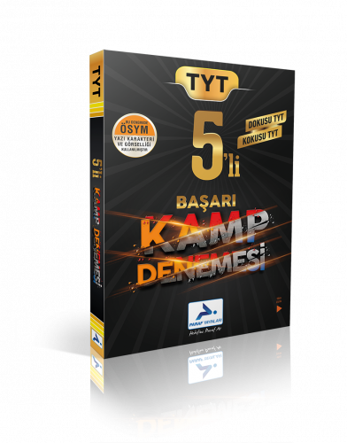TYT 5 Li Başarı Kamp Denemesi Paraf Yayınları