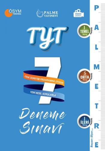 TYT 7 Deneme Sınavı ( Palmetre Serisi ) Palme Yayınları