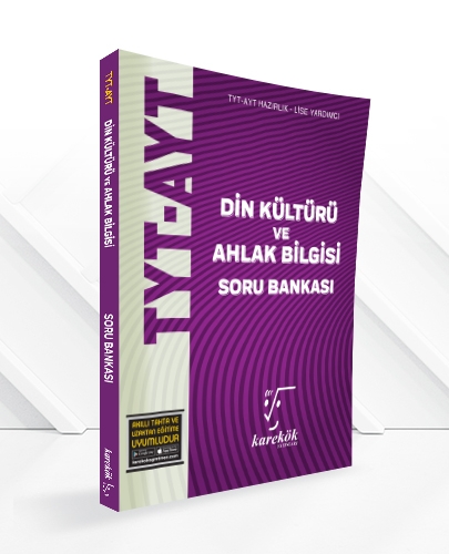TYT-AYT Din Kültürü Ve Ahlak Bilgisi Soru Bankası Karekök Yayınları TYT-AYT Din Kültürü Ve Ahlak Bilgisi Soru Bankası Karekök Yayınları