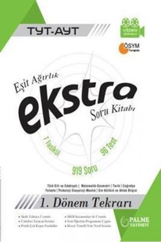 TYT-AYT Eşit Ağırlık Ekstra Soru Kitabı Palme Yayınları