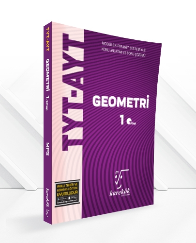 TYT-AYT Geometri-1 Karekök Yayınları MPS TYT-AYT Geometri-1 Karekök Yayınları MPS