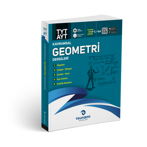TYT AYT Kavramsal Geometri Dergileri Tsunami Yayınları TYT AYT Kavramsal Geometri Dergileri Tsunami Yayınları