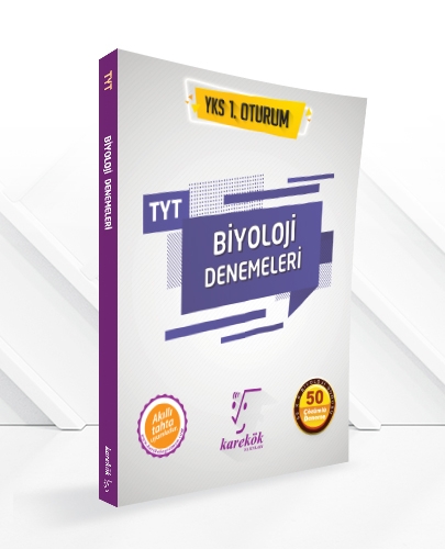 TYT Biyoloji Denemeleri 50Li Karekök Yayınları
