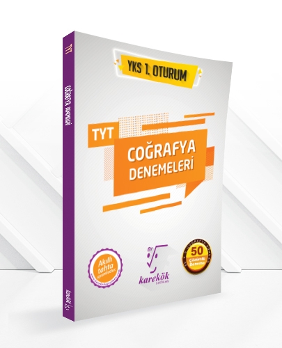 TYT Coğrafya Denemeleri 50Li Karekök Yayınları