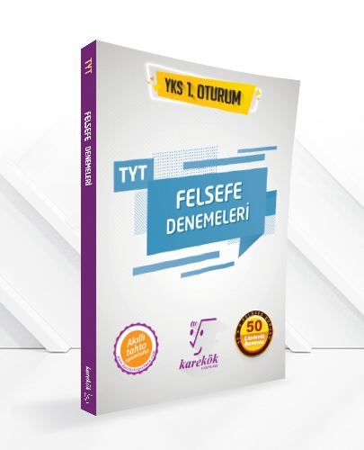 TYT Felsefe Denemeleri 50'Li Karekök Yayınları