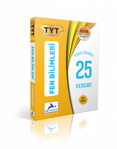 TYT Fen Bilimleri Video Çözümlü 25 Branş Denemesi Paraf Yayınları