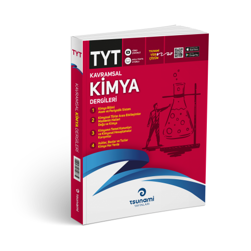 TYT Kavramsal Kimya Dergileri (4 Dergi) Tsunami Yayınları TYT Kavramsal Kimya Dergileri (4 Dergi) Tsunami Yayınları