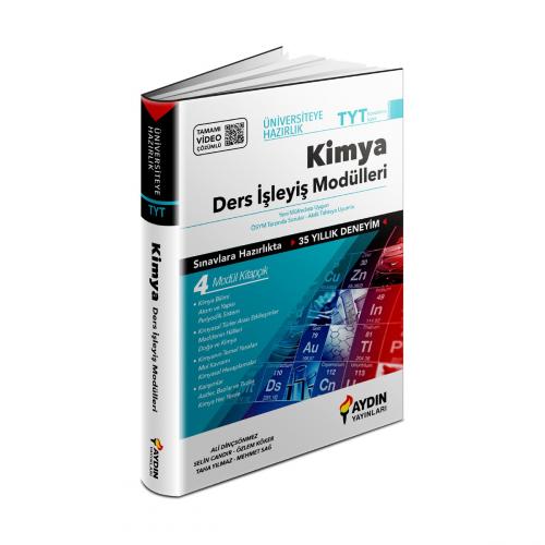 TYT Kimya Ders İşleyiş Modülleri Set Tamamı Video Çözümlü Aydın Yayınl TYT Kimya Ders İşleyiş Modülleri Set Tamamı Video Çözümlü Aydın Yayınl