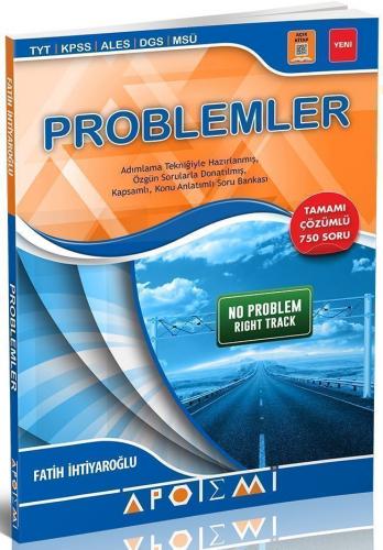 TYT Kpss Ales Dgs Msü Problemler Apotemi Yayınları