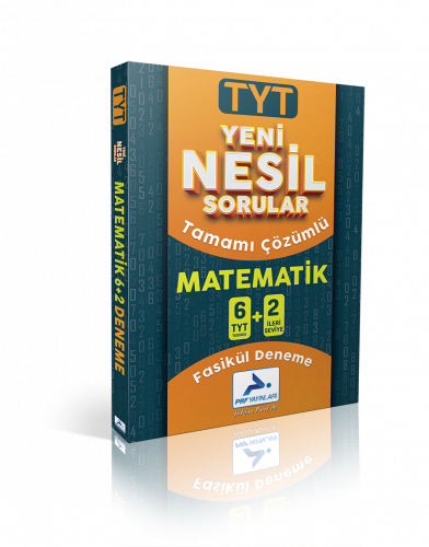 TYT Matematik Yeni Nesil 6+2 Fasikül Denemesi (Çözümlü) Paraf Yayınlar