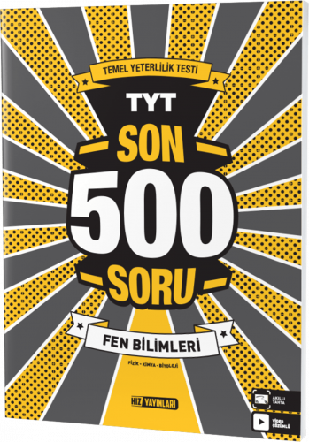 2022 Hız Yayınları Tyt Son 500 Soru Fen Bilimleri