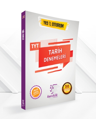 TYT Tarih Denemeleri 50Li Karekök Yayınları