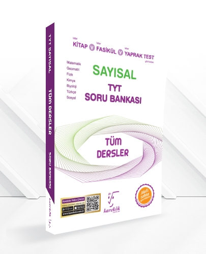 TYT Tüm Dersler Soru Bankası (Sayısal) Karekök Yayınları TYT Tüm Dersler Soru Bankası (Sayısal) Karekök Yayınları