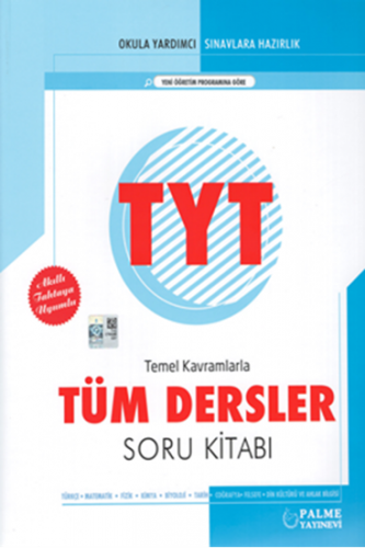 TYT Tüm Dersler Soru Kitabı Palme Yayınları