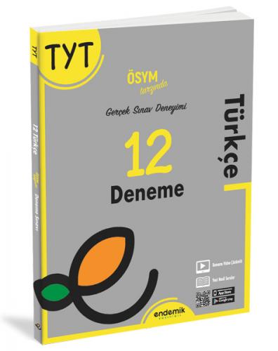 2022 TYT Türkçe 12 Deneme Endemik Yayınları 2022 TYT Türkçe 12 Deneme Endemik Yayınları