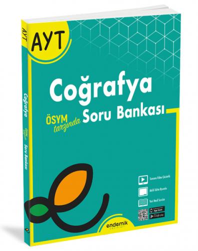 2022 AYT Coğrafya Soru Bankası Endemik Yayınları 2022 AYT Coğrafya Soru Bankası Endemik Yayınları