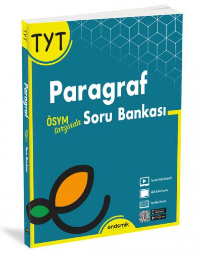 2022 TYT Paragraf Soru Bankası Endemik Yayınları 2022 TYT Paragraf Soru Bankası Endemik Yayınları