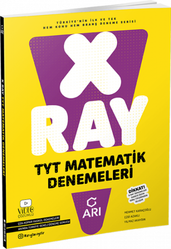 X-Ray TYT Matematik Denemeleri Arı Yayıncılık