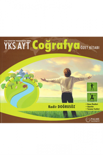 Yks AYT Coğrafya Özet Kitabı Palme Yayınları
